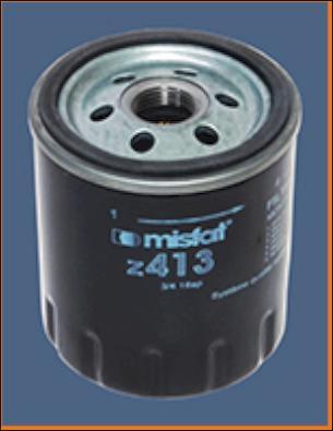 MISFAT Z413 - Масляный фильтр autodif.ru