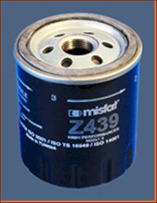 MISFAT Z439 - Масляный фильтр autodif.ru