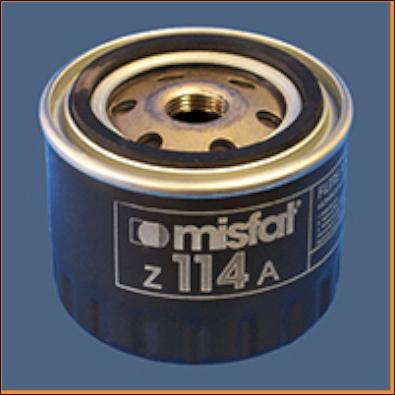 MISFAT Z114A - Масляный фильтр autodif.ru