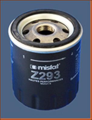 MISFAT Z293 - Масляный фильтр autodif.ru