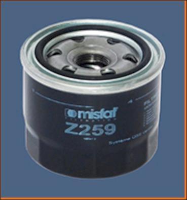 MISFAT Z259 - Масляный фильтр autodif.ru