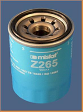MISFAT Z265 - Масляный фильтр autodif.ru