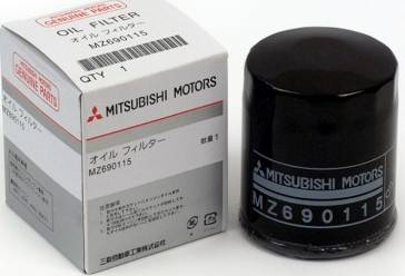 Mitsubishi MZ 690115 - Фильтр масляный (MZ691140-замена) OPEL CorA/B MIT All MAZ MITSUBISHI MZ690115 autodif.ru