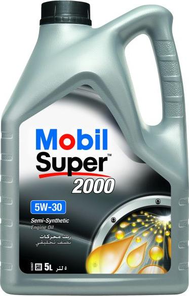 Mobil 153536 - Масло моторное Mobil Super 2000 X1 5W30 5л autodif.ru