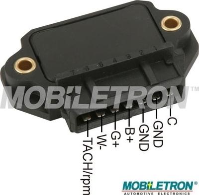 Mobiletron IG-B002H - Модуль системы зажигания Alfa Romeo Bmw Citroen Fiat Opel Peugeot autodif.ru