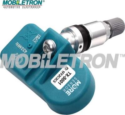 Mobiletron TX-S001 - Датчик давления воздуха в шинах 433MHz AUDI: A6 Allroad 00-05 \ BMW: Series 7 (E65) 01-03 \ MERCEDES autodif.ru
