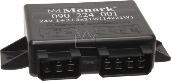 Monark 090 224 001 - Реле-прерыватель поворотов 24V 133 14 x 21W 13-pin  Scania autodif.ru