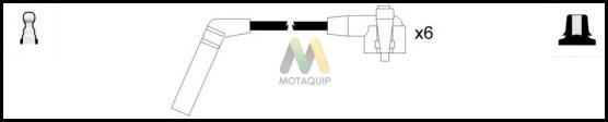 Motaquip LDRL1188 - Комплект проводов зажигания autodif.ru