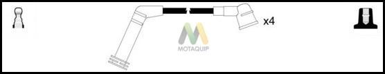 Motaquip LDRL1385 - Комплект проводов зажигания autodif.ru
