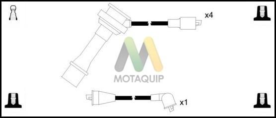 Motaquip LDRL1776 - Комплект проводов зажигания autodif.ru
