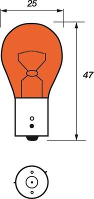 Motaquip LVEB581 - Лампа накаливания, фонарь указателя поворота autodif.ru