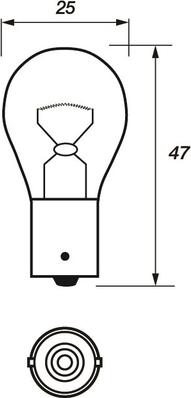 Motaquip LVEB382 - Лампа накаливания, фонарь указателя поворота autodif.ru