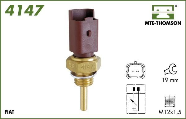 MTE-Thomson 4147 - Датчик, температура охлаждающей жидкости autodif.ru