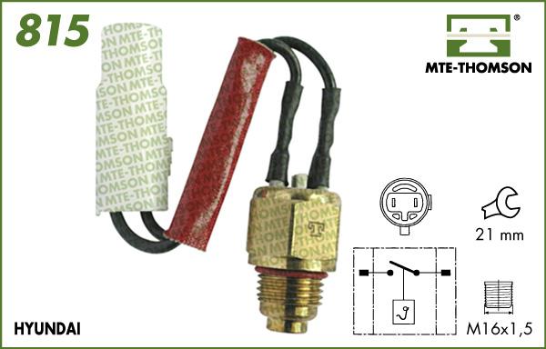 MTE-Thomson 815 - Термовыключатель, вентилятор радиатора / кондиционера autodif.ru