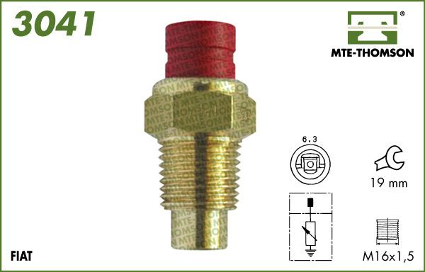 MTE-Thomson 3041 - Датчик, температура охлаждающей жидкости autodif.ru