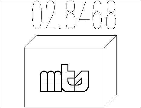 MTS 02.8468 - Монтажный комплект, глушитель autodif.ru