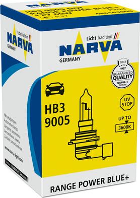 Narva 486163000 - Лампа накаливания, фара дальнего света autodif.ru