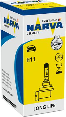 Narva 480783000 - Лампа накаливания, фара дальнего света autodif.ru