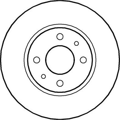 Lancia 0000082394418 - Тормозной диск autodif.ru