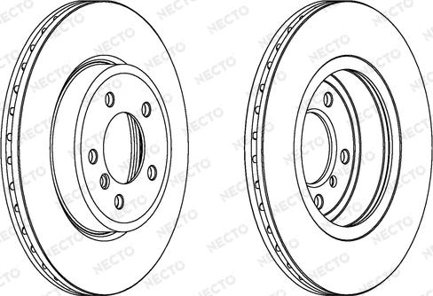 Necto WN1196 - Тормозной диск autodif.ru