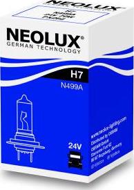NEOLUX® N499A - Лампа накаливания, фара дальнего света autodif.ru