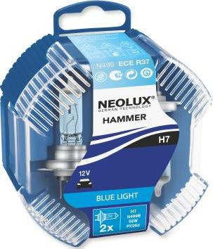 NEOLUX® N499B-HCB - Лампа накаливания, фара дальнего света autodif.ru