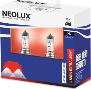 NEOLUX® N499EL1-2SCB - Лампа Extra Light H7 55W 12V PX26D 2SCB2  +130% autodif.ru