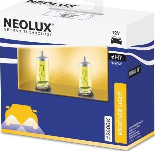 NEOLUX® N499W-2SCB - Лампа накаливания, фара дальнего света autodif.ru
