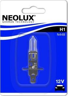 NEOLUX® N448-01B - Лампа 12V H1 55W P14.5s 3200K 1550лм блистер (1шт.) Standard NEOLUX autodif.ru