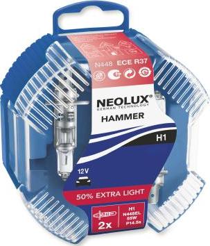 NEOLUX® N448EL-HCB - Лампа накаливания, фара дальнего света autodif.ru