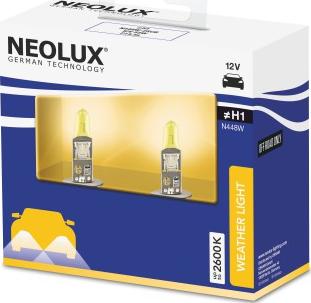 NEOLUX® N448W2SCB - Лампа накаливания, фара дальнего света autodif.ru