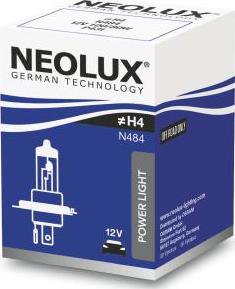 NEOLUX® N484 - Лампа накаливания, фара дальнего света autodif.ru