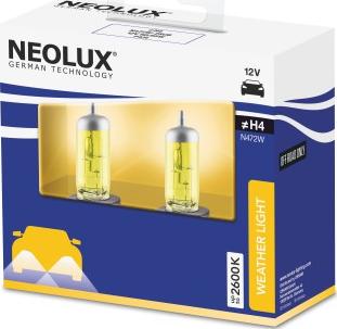 NEOLUX® N472W2SCB - Лампа накаливания, фара дальнего света autodif.ru