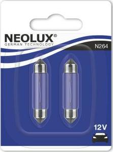 NEOLUX® N264-02B - Лампа накаливания, фонарь освещения номерного знака autodif.ru