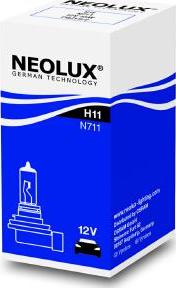 NEOLUX® N711 - Лампа галог. H11 12V 55W PGJ19-2 STANDART коробка 1шт Neolux N711 РАСПРОДАЖА autodif.ru