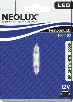 NEOLUX® NF4160-01B - Лампа накаливания, освещение салона autodif.ru