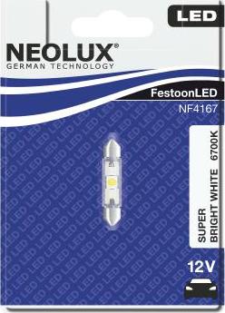 NEOLUX® NF4167-01B - Лампа накаливания, освещение салона autodif.ru