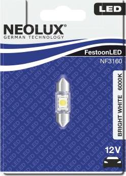 NEOLUX® NF3160-01B - Лампа накаливания, освещение салона autodif.ru