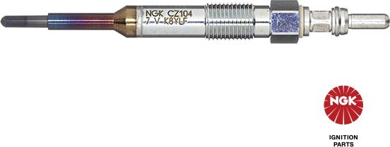 NGK 9810 - Свеча накаливания керамическая autodif.ru