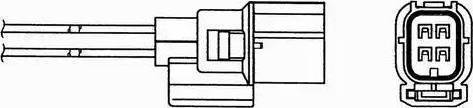 NGK 0075 - 0075 / OZA635-H1 Лямбда-зонд HONDA: CIVIC VII седан (ES) 1.6 01-05, CIVIC VIII Hatchback (FN, FK) 1. autodif.ru