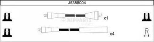 Nipparts J5388004 - Комплект проводов зажигания autodif.ru