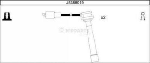 Nipparts J5388019 - Комплект проводов зажигания autodif.ru