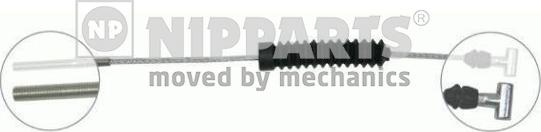 Nipparts J11561 - Тросик, cтояночный тормоз autodif.ru