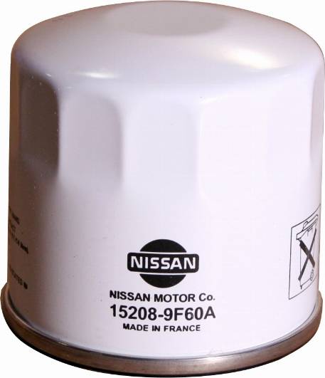 NISSAN 15208-9F60A - Масляный фильтр autodif.ru