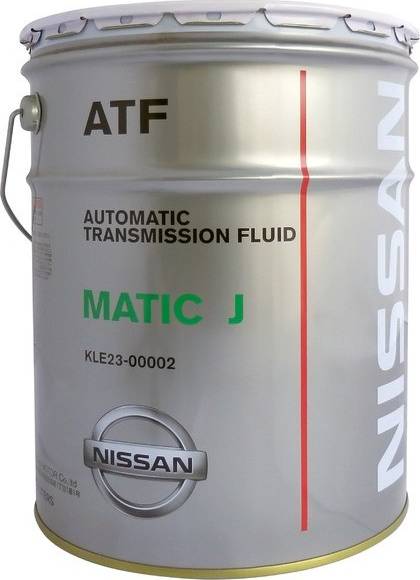 NISSAN KLE2300002 - Трансмиссионное масло NISSAN Matic Fluid J (20л) autodif.ru