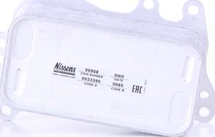 Nissens 90908 - Масляный радиатор, автоматическая коробка передач autodif.ru