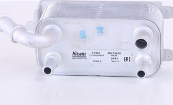 Nissens 90661 - Масляный радиатор, автоматическая коробка передач autodif.ru