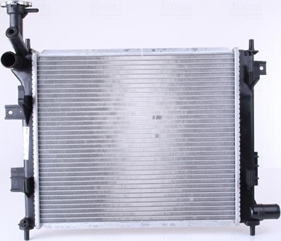 Nissens 66747 - Радиатор, охлаждение двигателя autodif.ru