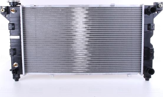 Nissens 60984 - Радиатор, охлаждение двигателя autodif.ru