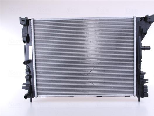 Nissens 606653 - Радиатор, охлаждение двигателя autodif.ru